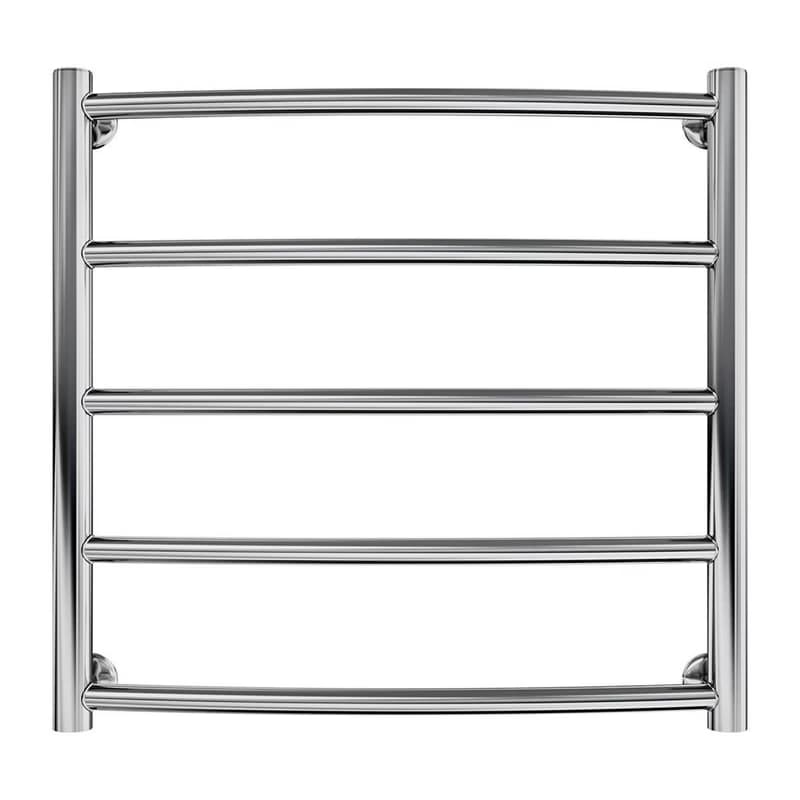 Mario-Radiators Kúpeľňový rebríkový radiátor CLASSIC 102W/230V 50x53 cm nerez/lesklý chróm 1.1.0101.01.P