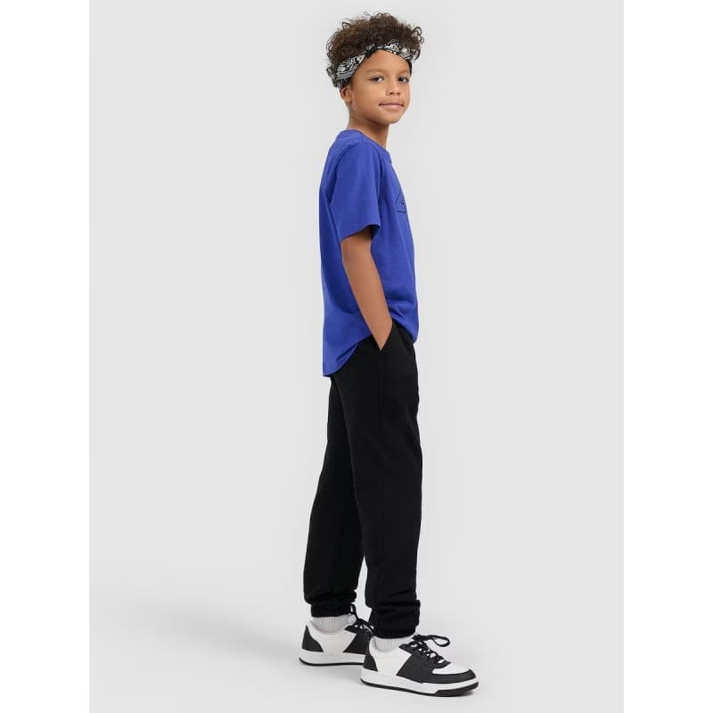 Chlapčenské tepláky 4F JUNIOR TROUSERS CAS M1188-20S-DEEP BLACK 5