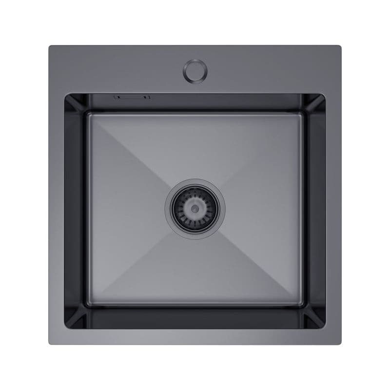 VELAZO Oceľový drez 46 x 45, grafit, Velazo VELAZ4645B 1