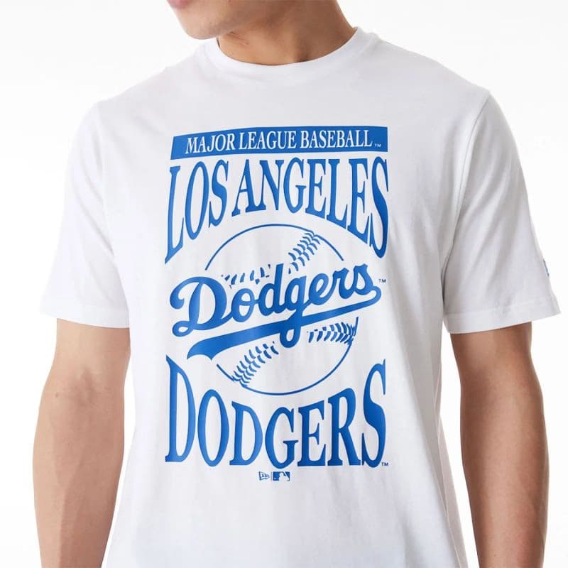 Tričko s krátkym rukávom NEW ERA MLB Bball stack graphic tee LOSDOD 3