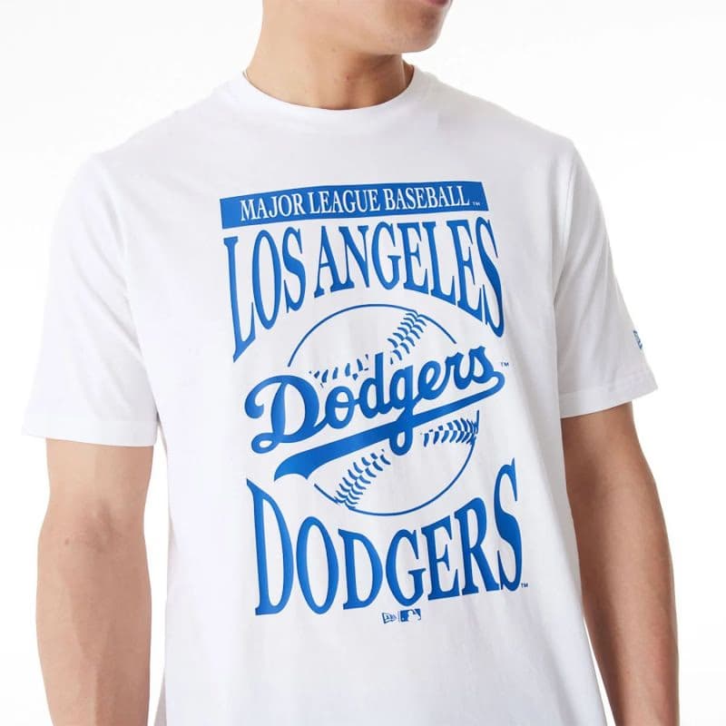 Tričko s krátkym rukávom NEW ERA MLB Bball stack graphic tee LOSDOD 4