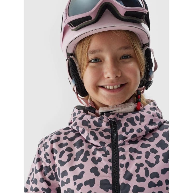 Dievčenská lyžiarska bunda 4F JUNIOR TECHNICAL JACKET-JAW23TTJAF357-90A-MULTICOLOUR ALLOVER 6