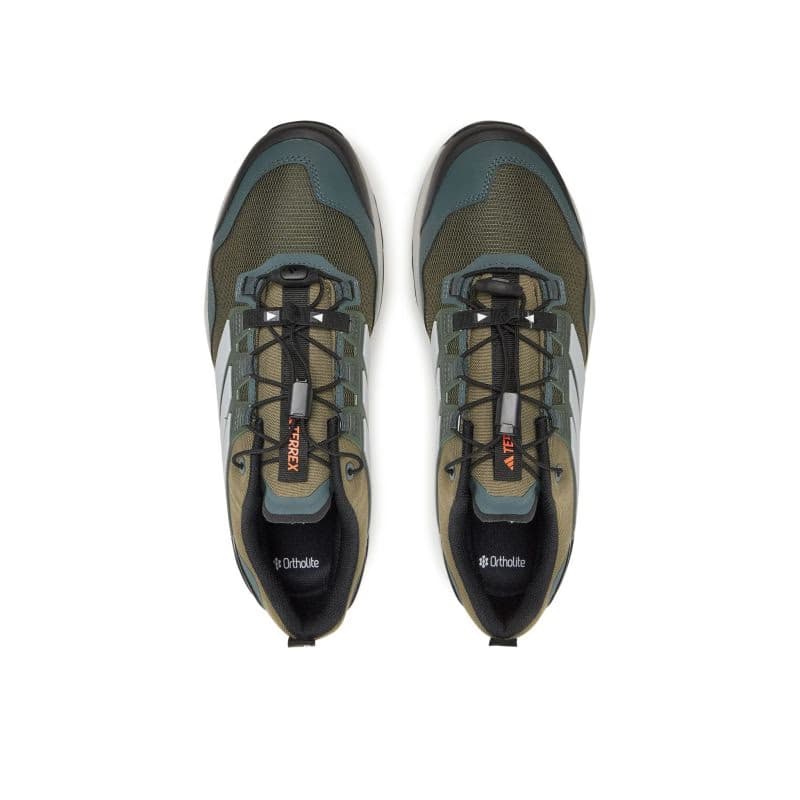 Pánska nízka turistická obuv ADIDAS Terrex Skychaser GTX M olive strata silver green core black 3