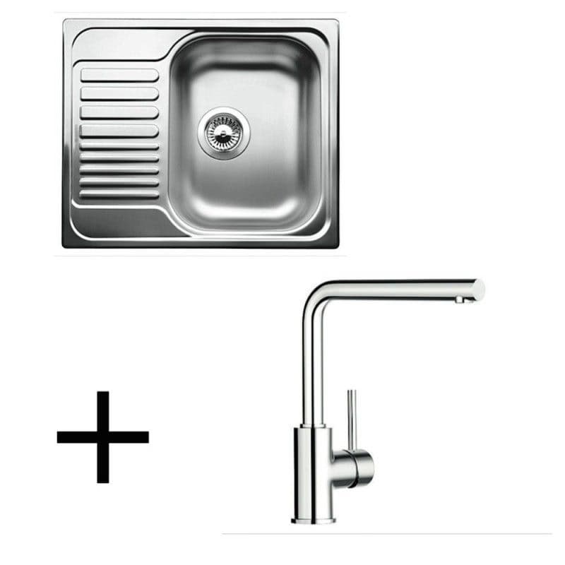 BLANCO SET TIPO 45 S mini + MILA chróm + Dodatočná extra zľava 5% po vložení do košíku ! 1