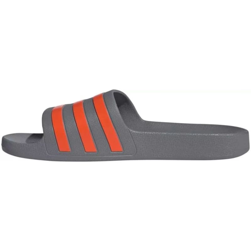Pánske šlapky (plážová obuv) ADIDAS Adilette Aqua M grey three impact orange grey three 2