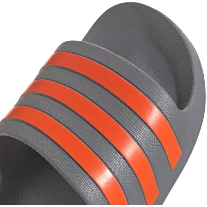 Pánske šlapky (plážová obuv) ADIDAS Adilette Aqua M grey three impact orange grey three 5
