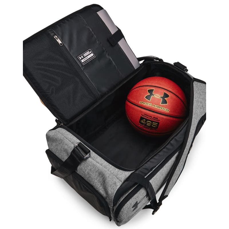 Cestovná taška UNDER ARMOUR UA Contain Duo MD BP Duffle-GRY 3