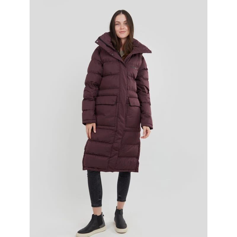 Dámska bunda FUNDANGO Sabina Padded Jacket-398-aubergine 2