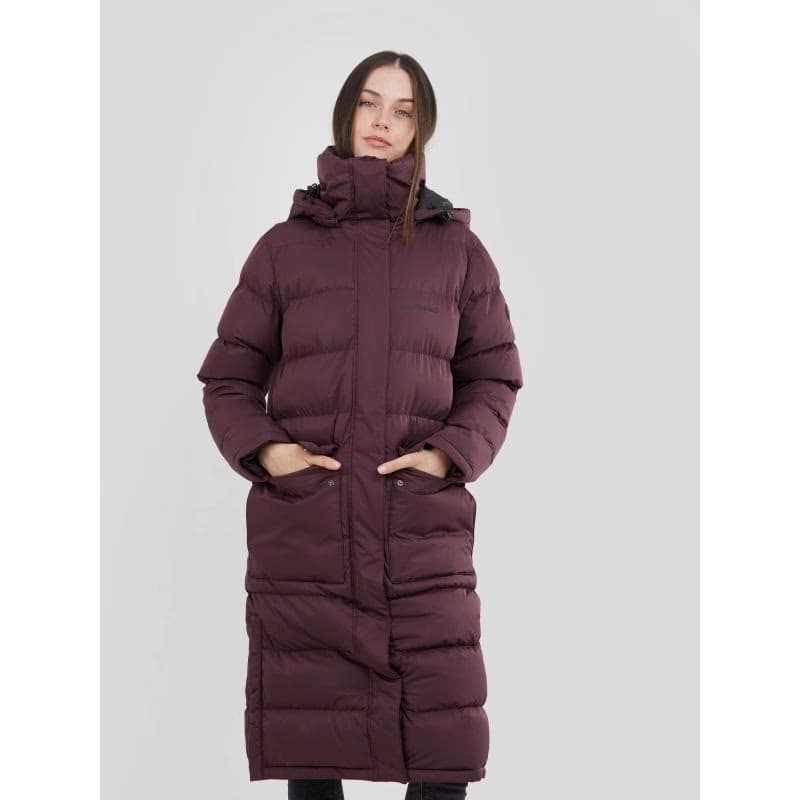 Dámska bunda FUNDANGO Sabina Padded Jacket-398-aubergine 4