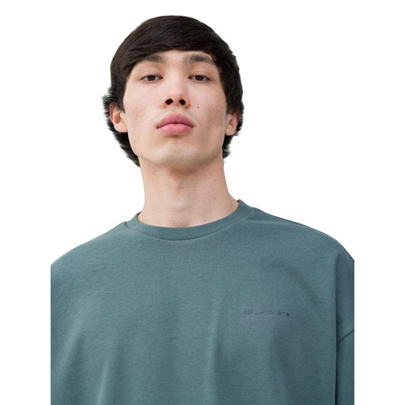 Pánska mikina 4F SWEATSHIRT-WSS24TSWSM1027-44S-OLIVE 2