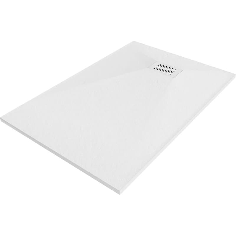 MEXEN/S - Hugo sprchová vanička SMC 100x80, biela, krytka biela 42108010-W 1