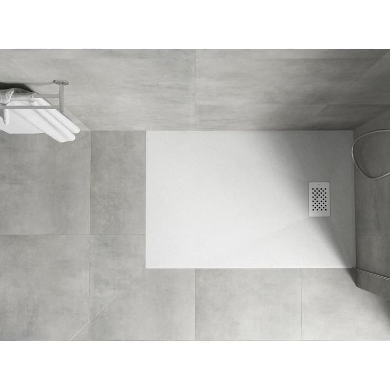MEXEN/S - Hugo sprchová vanička SMC 100x80, biela, krytka biela 42108010-W 4