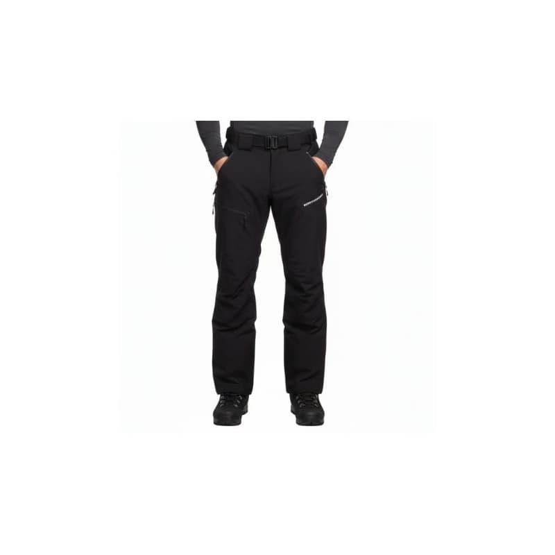 Pánske turistické softshellové nohavice NORTHFINDER GUSTAVE-269black 1