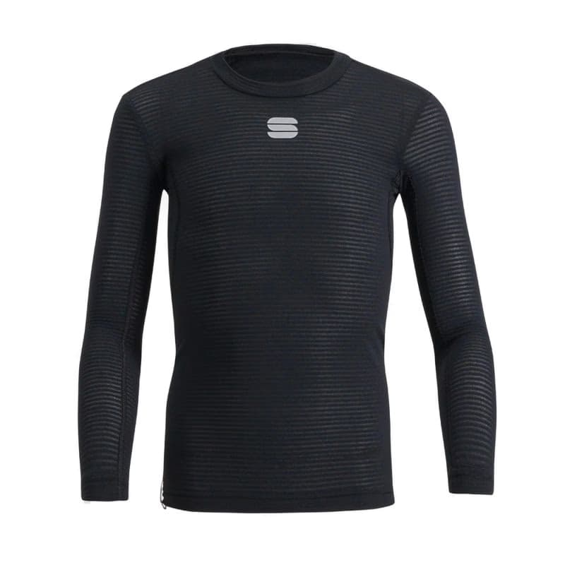 Detské termo tričko s dlhým rukávom SPORTFUL Td mid long sleeve kid top, black 2