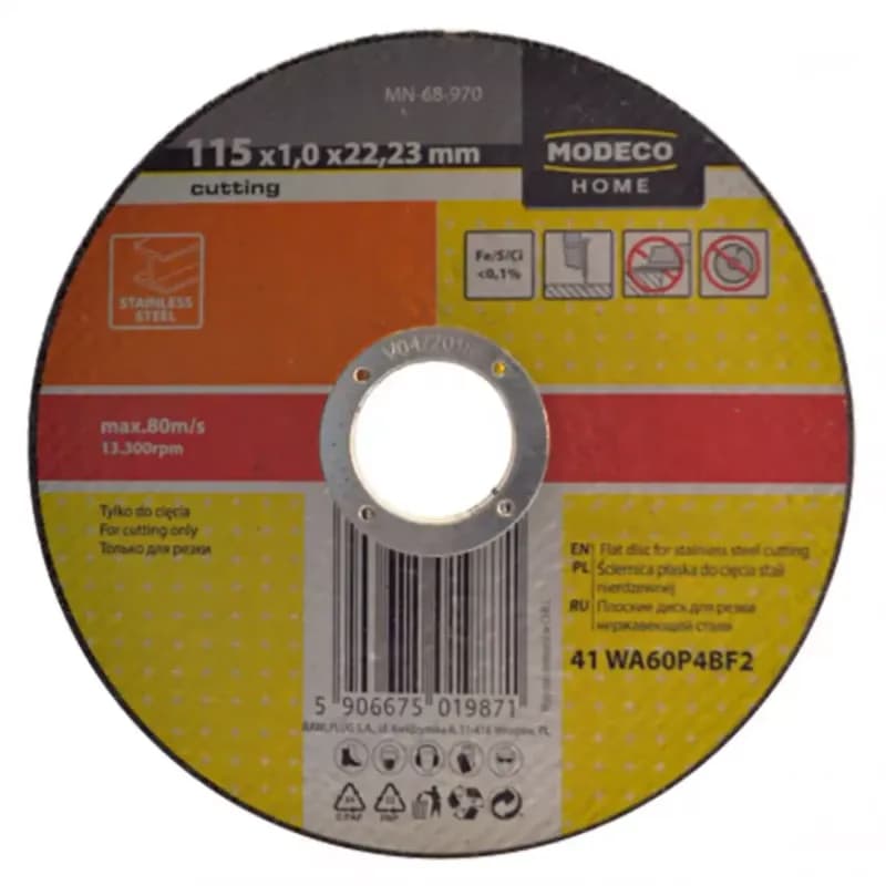 Rezací kotúč 115mm MN-68-970 Modeco 1