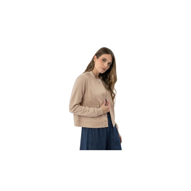 Dámska bunda VOLCANO J-KALIA-BEIGE