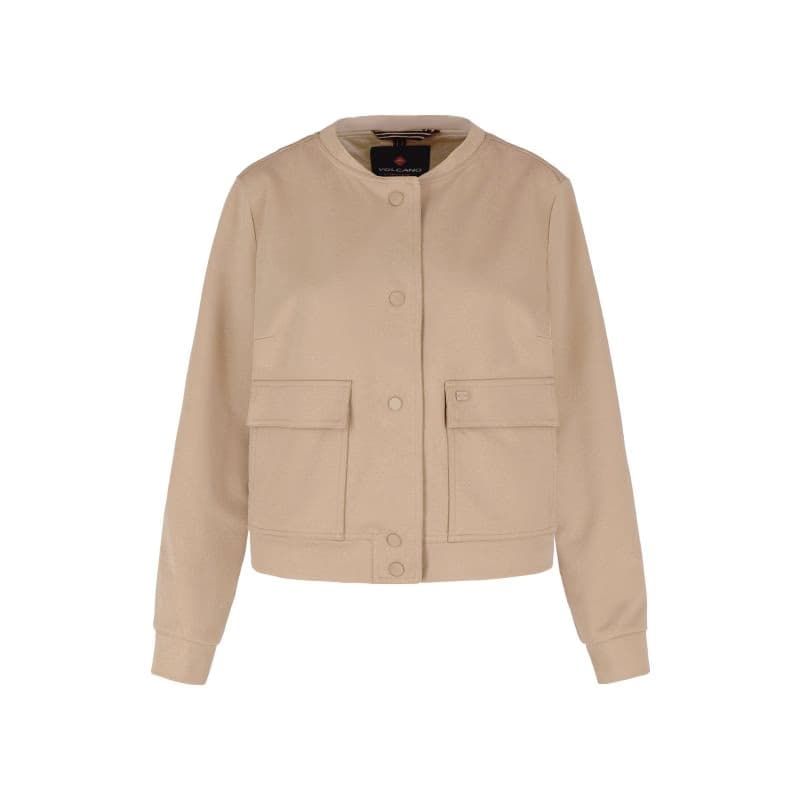Dámska bunda VOLCANO J-KALIA-BEIGE 3
