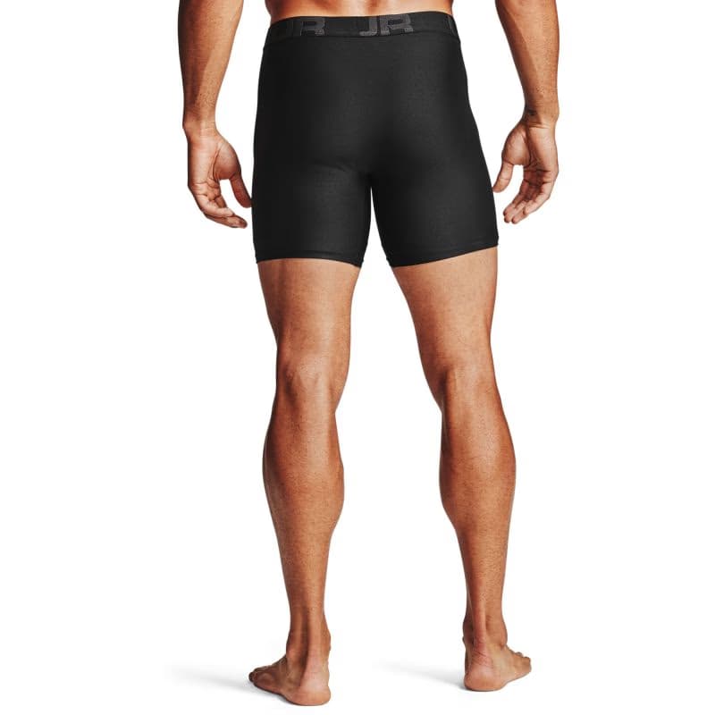 Pánske boxerky UNDER ARMOUR UA Tech 6in 2 Pack-BLK 4
