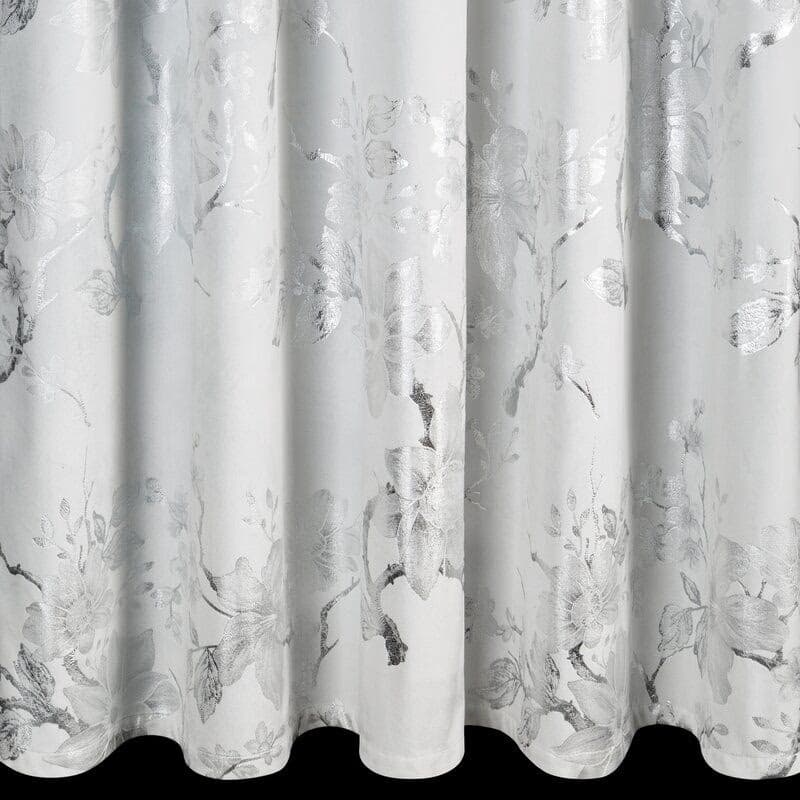 ArtFir Záves CELIA P | biela/strieborná 140 x 270 cm 6