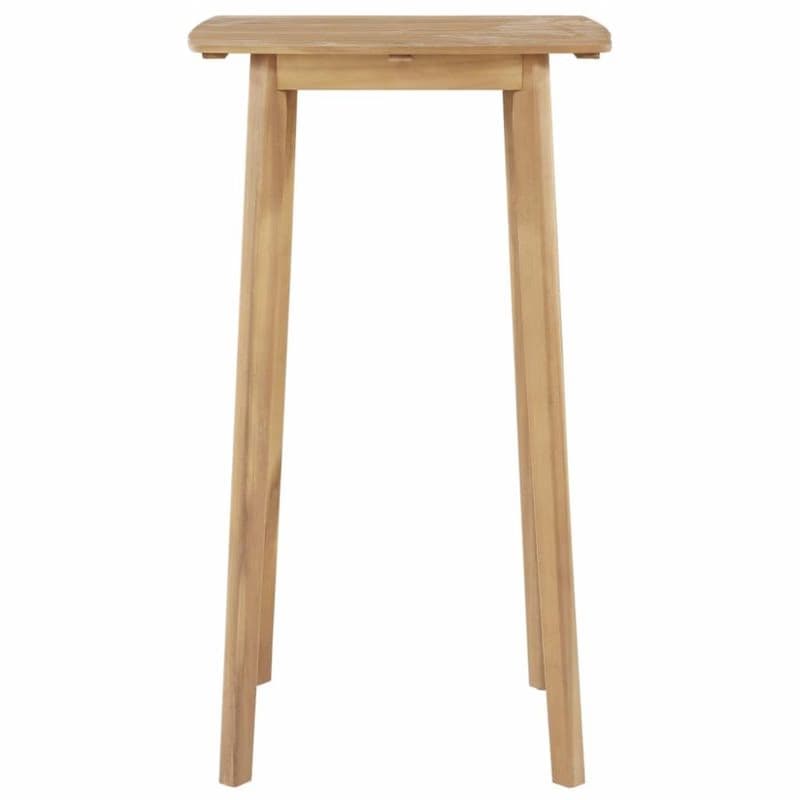 Barový stôl 60x60 cm z akáciového dreva 2