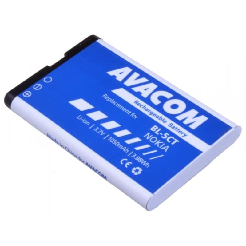 AVACOM batéria do mobilu Nokia 6303, 6730, C5, Li-Ion 3, 7V 1050mAh (náhrada BL-5CT) 2