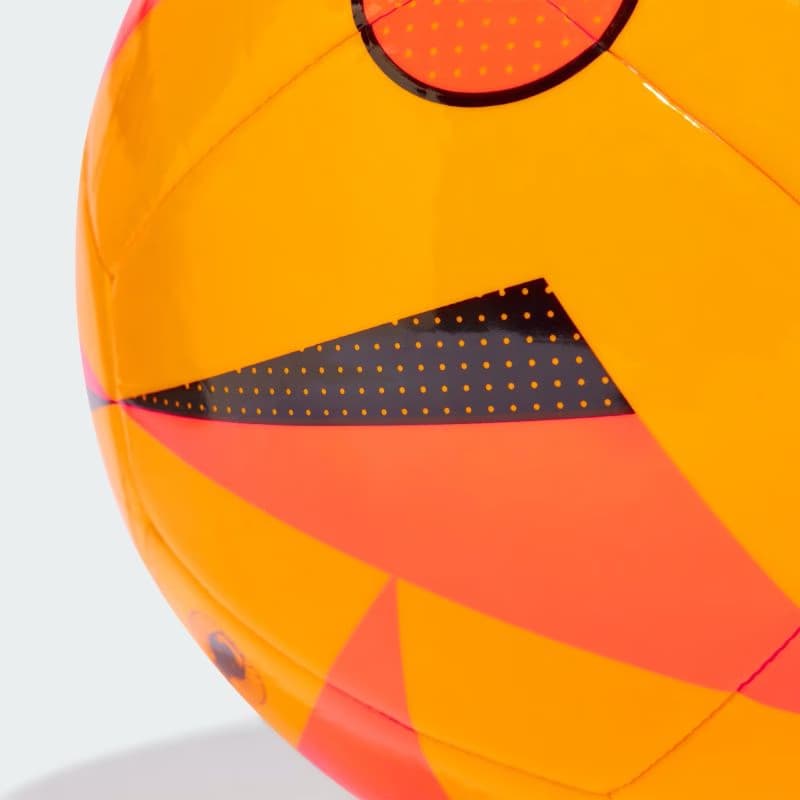 Futbalová lopta ADIDAS EURO24 CLB SOGOLD SOLRED BLACK 3