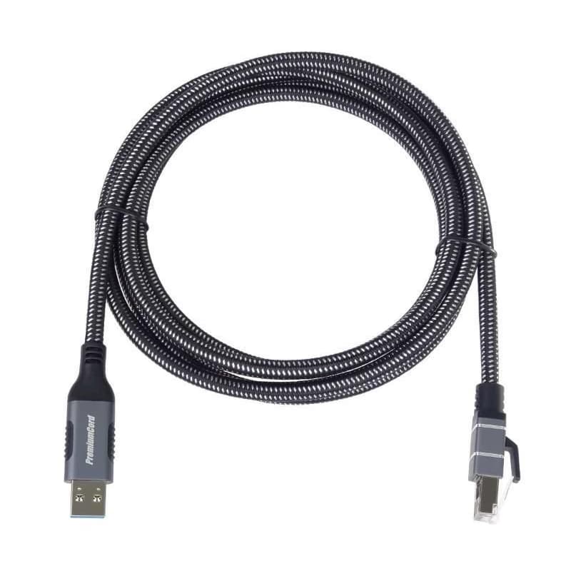 PremiumCord Ethernetový kábel USB3.2 na LAN RJ45 10/100/1000, 3m 3