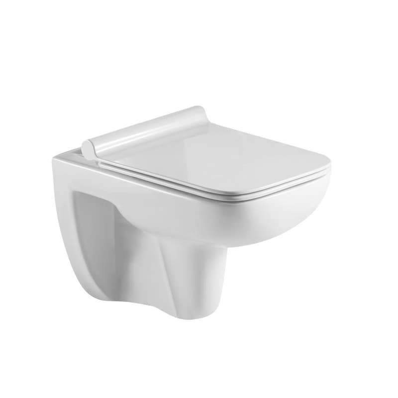 OLSEN SPA - Závesné WC ADDATO RIMLESS sa SLIM sedadlom Soft-close OLKLT2005E 1