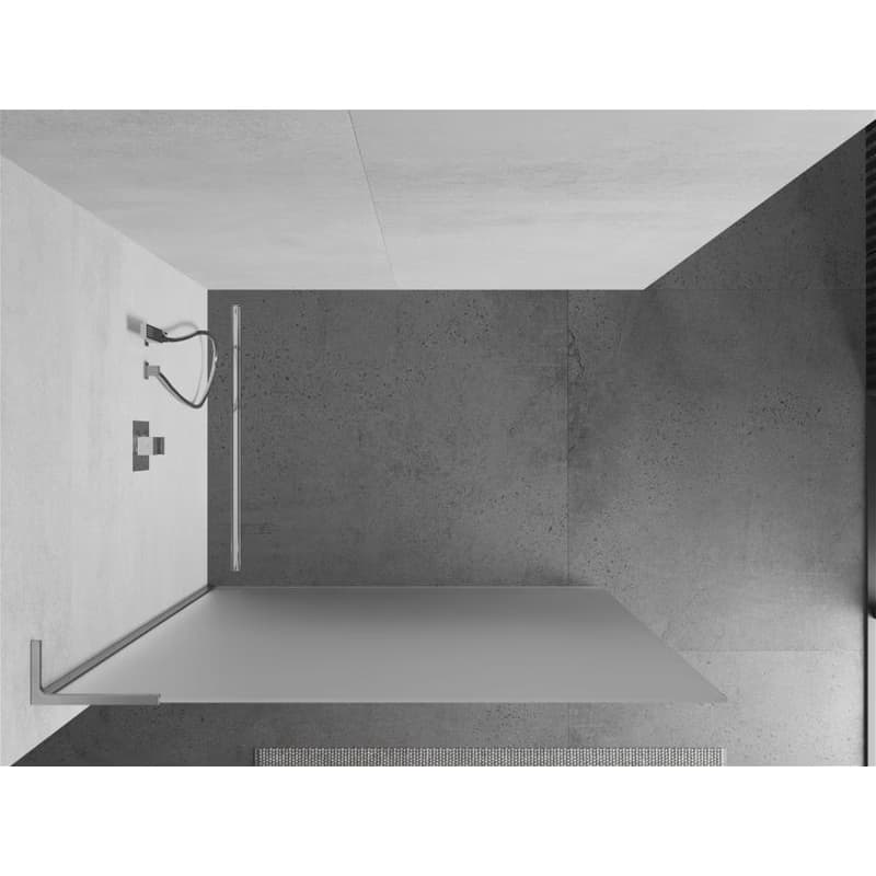 MEXEN/S - Kioto L Sprchová zástena WALK-IN 100 x 200, dekor, chróm 800-100-103-01-30 4