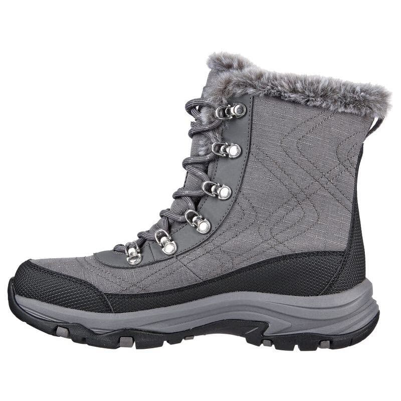 Dámske vysoké zimné topánky SKECHERS Trego Cold Blues grey 3