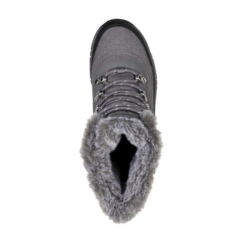 Dámske vysoké zimné topánky SKECHERS Trego Cold Blues grey 4
