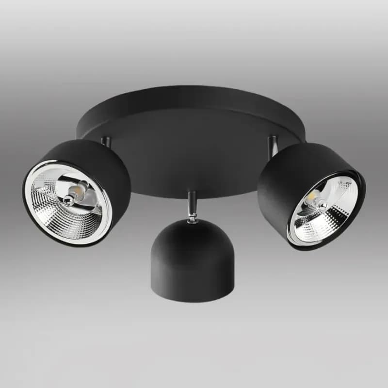 Stropné bodové svietidlo Altea 6519 Black LS3