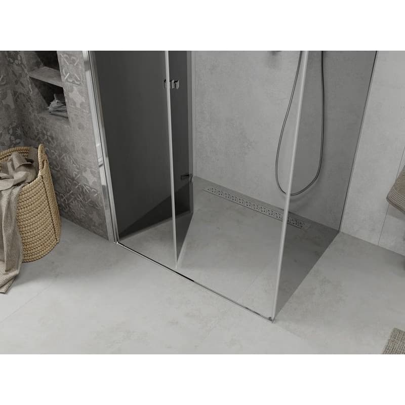 MEXEN/S - LIMA sprchovací kút 100x90, grafit, chróm 856-100-090-01-40 6