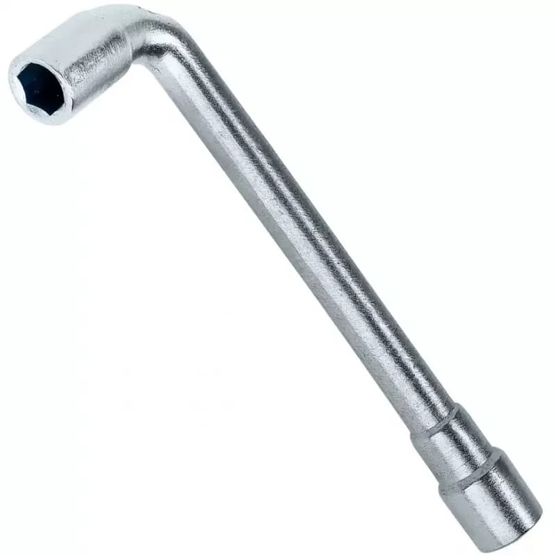 Kľúč, nástrčný zahnutý, dvojhlavý, 6 mm, Drel 1