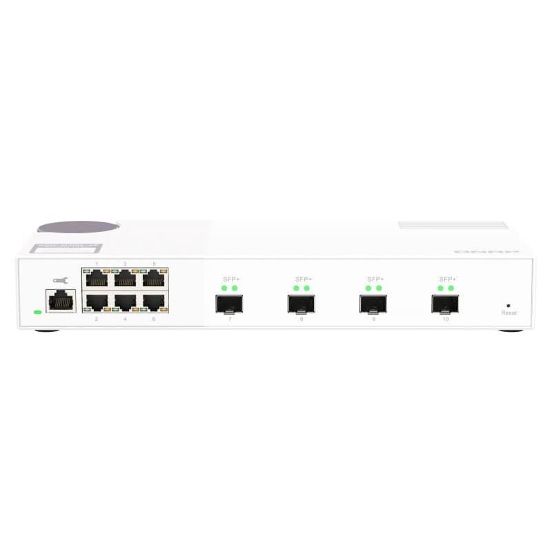 QNAP riadený switch QSW-M2106-4S (6x 2,5GbE RJ45 a 4x 10GbE SFP+) 1