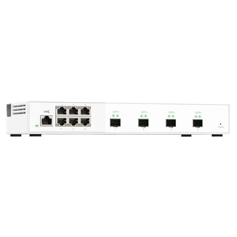QNAP riadený switch QSW-M2106-4S (6x 2,5GbE RJ45 a 4x 10GbE SFP+) 2