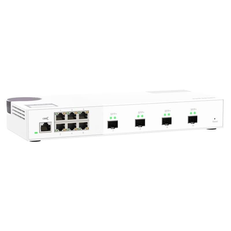 QNAP riadený switch QSW-M2106-4S (6x 2,5GbE RJ45 a 4x 10GbE SFP+) 3