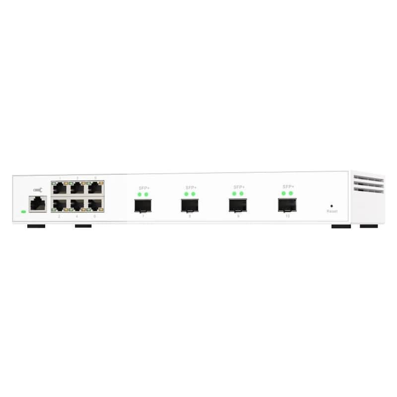 QNAP riadený switch QSW-M2106-4S (6x 2,5GbE RJ45 a 4x 10GbE SFP+) 4