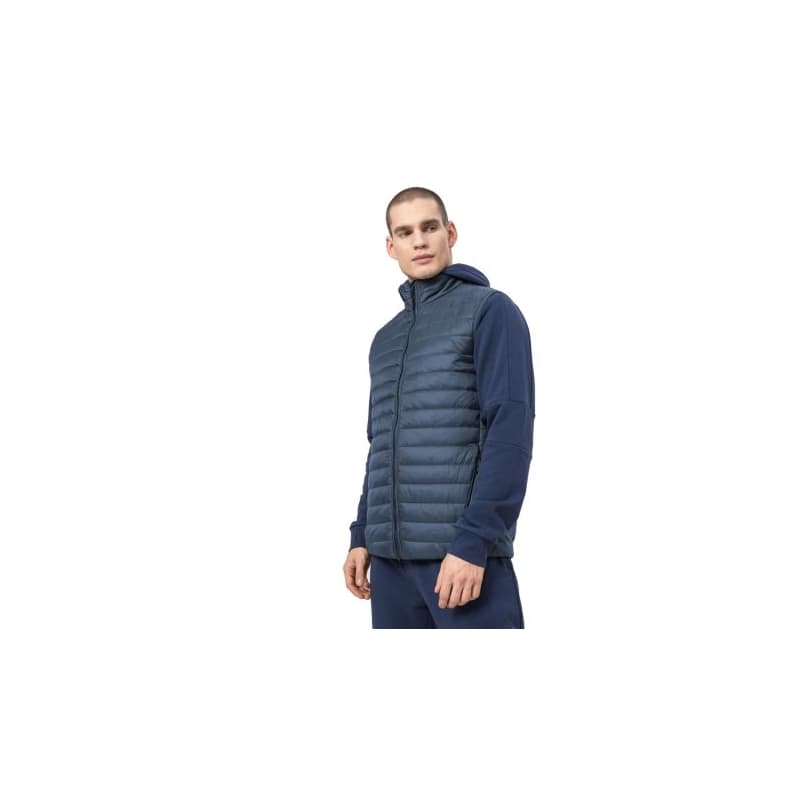 Pánska vesta 4F MENS JACKET KUMP001-30S-DARK BLUE