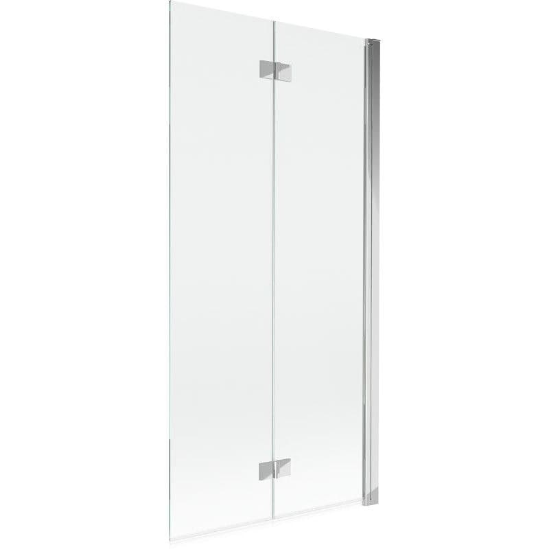 MEXEN - MIST vaňová zástena 90x150 cm 6mm 2-s, chróm, číra, pravá 8A9-090-002-01-00-P