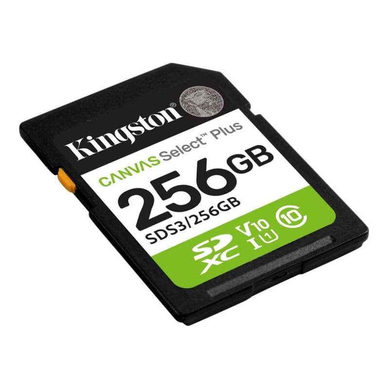 Kingston SDXC karta 256 GB Canvas Select Plus, U1, V10, A1 2