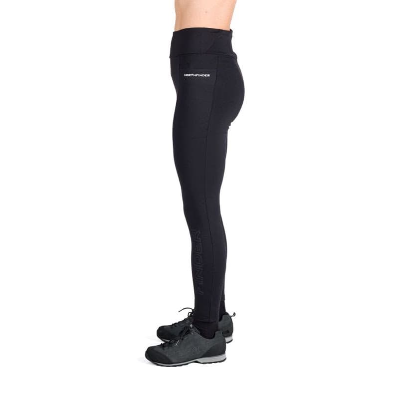Dámske turistické zateplené legíny NORTHFINDER JAYME-269black 2