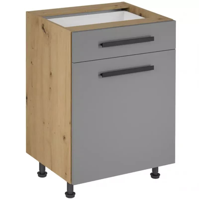 Kuchynská skrinka Langen D60S1 úchyt  beige 1