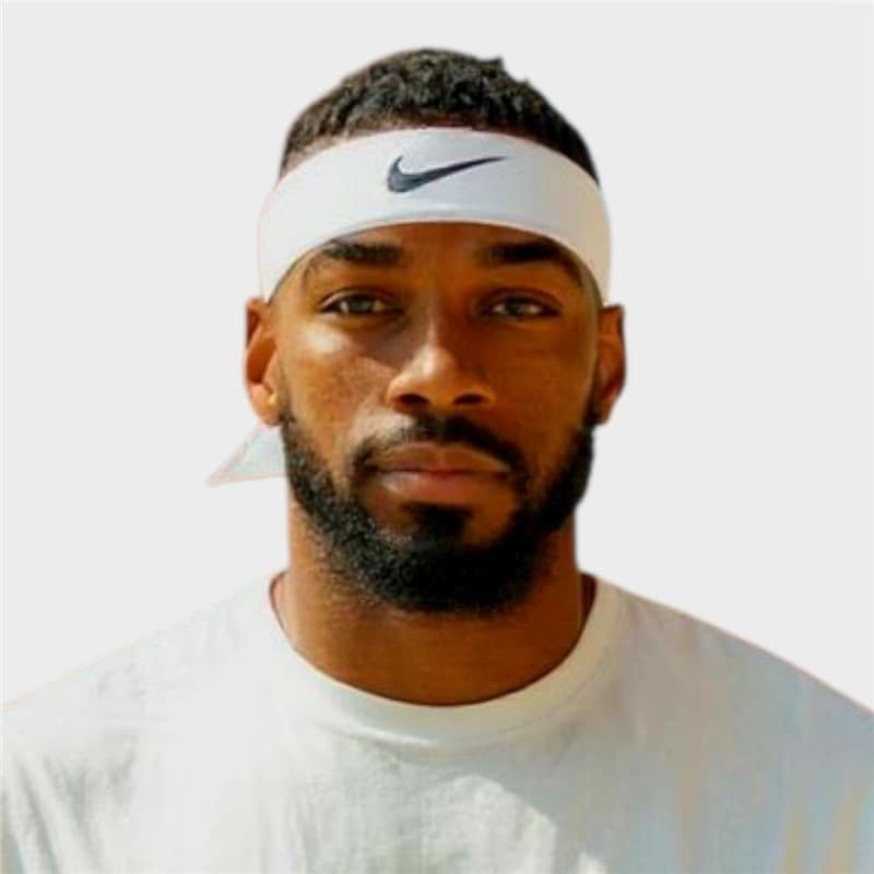 Čelenka NIKE TENNIS HEADBAND WH BK 2