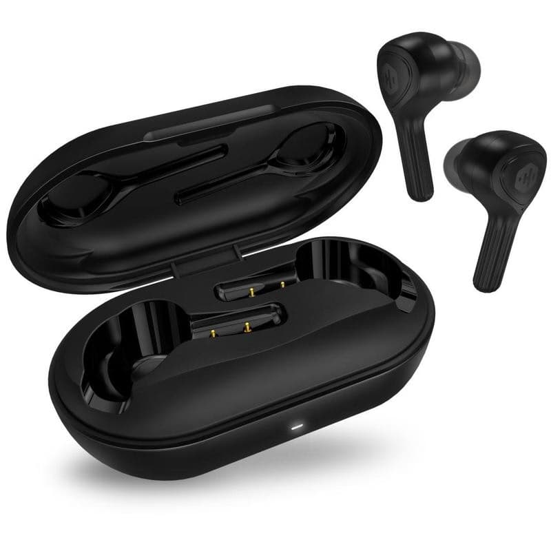 CONNECT IT HYPERBASS True Wireless Sonic+ slúchadlá do uší s mikrofónom, ČIERNA
