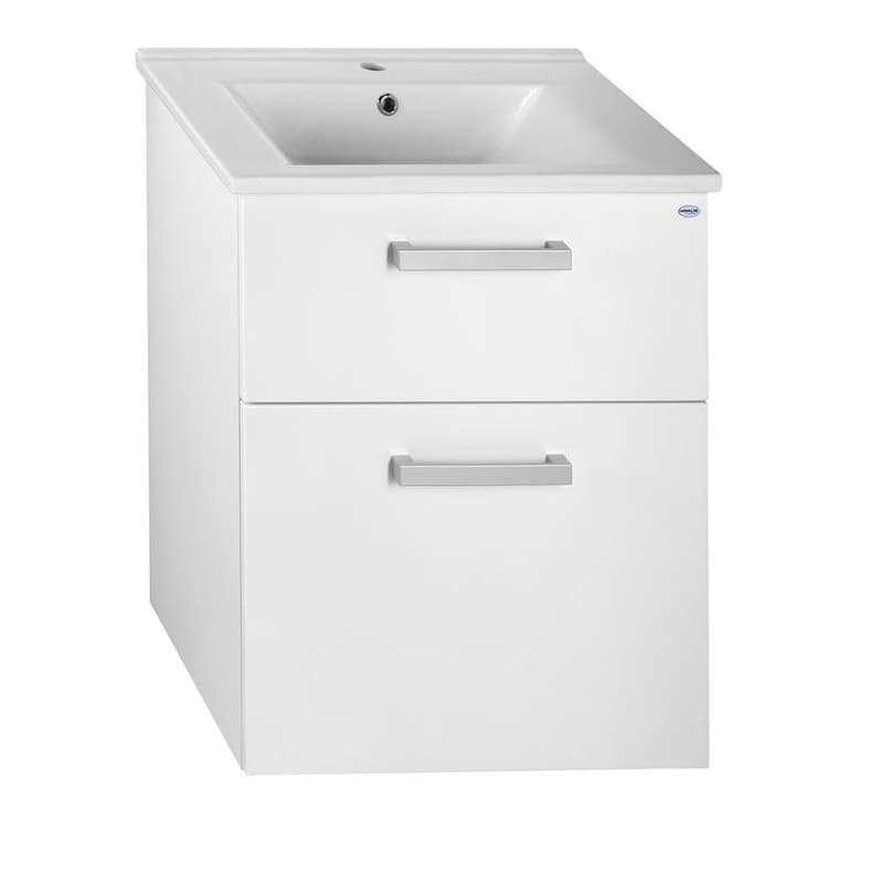AQUALINE - ZUNO 65 keramické umývadlo nábytkové 65x45cm, biela 9065 2