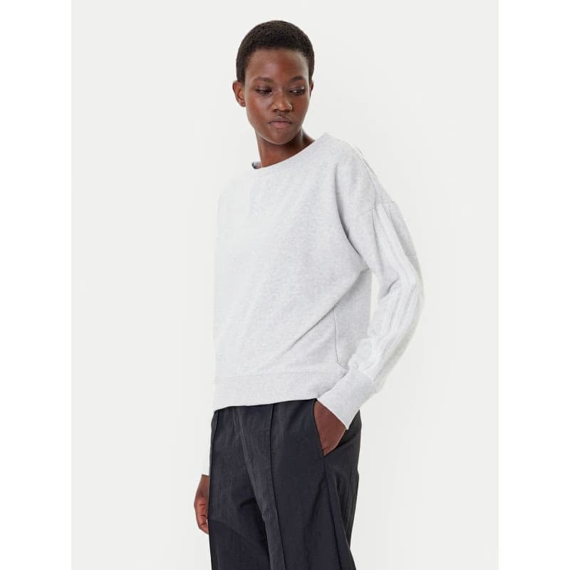 Dámska mikina ADIDAS W CO FT SWT LGREYH WHITE 2