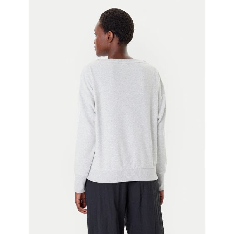 Dámska mikina ADIDAS W CO FT SWT LGREYH WHITE 3
