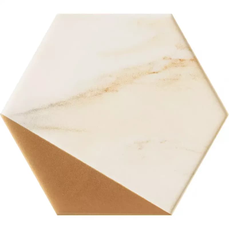 Dekor Flare Gold Hexagon 11/12,5 1