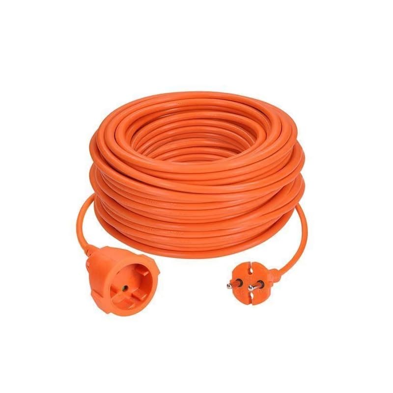 Solight 1z pohyblivý prívod - spojka, 30m, 2 x 1, 5mm2, oranžová 2
